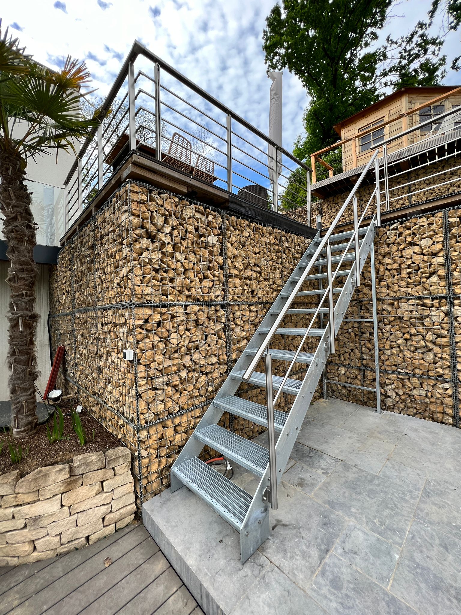 Außentreppe Metallbau – metallic DESIGN