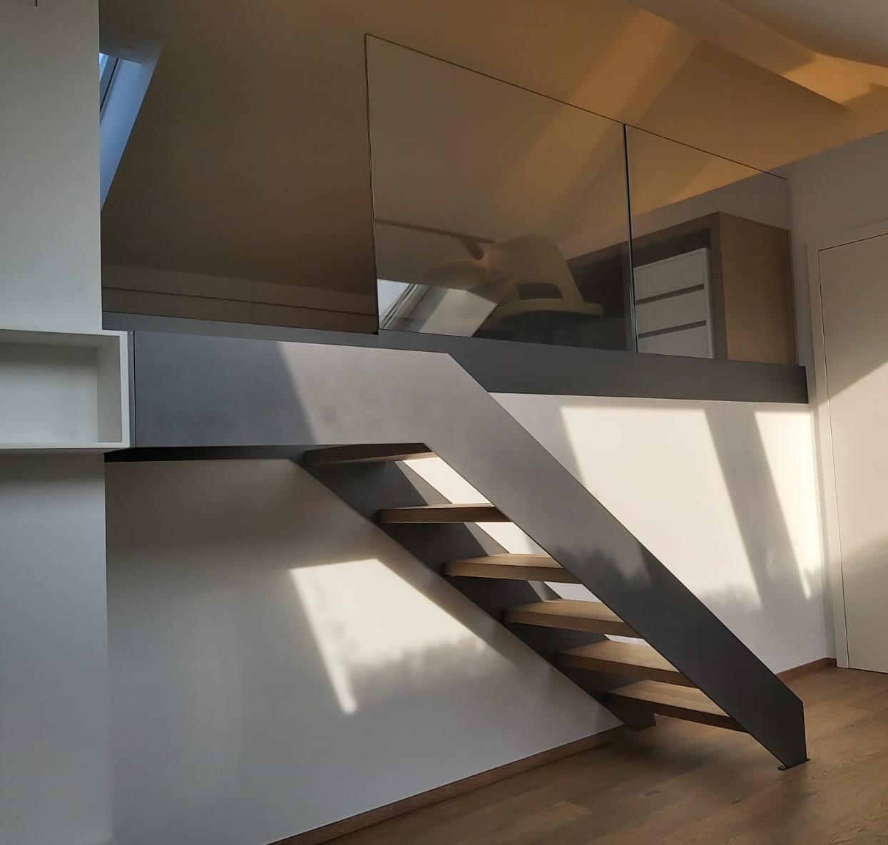 Treppenprojekt – Stahl und Holz Kombination